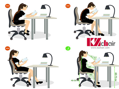 What is the correct sitting posture? How to improve sitting posture?