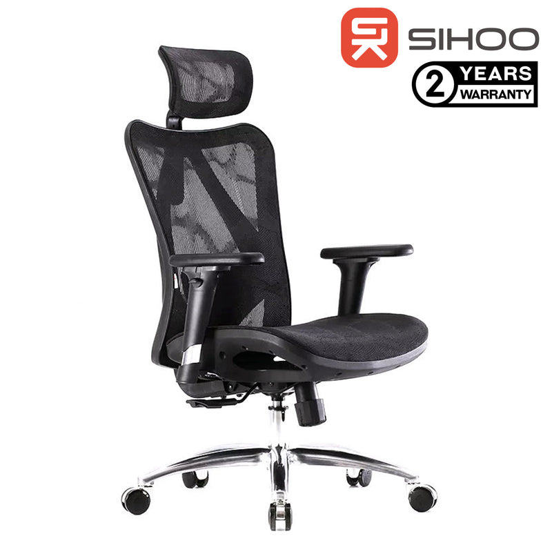 SIHOO M57 High Back Silla Ergonomic Chair Office Chair Black Frame