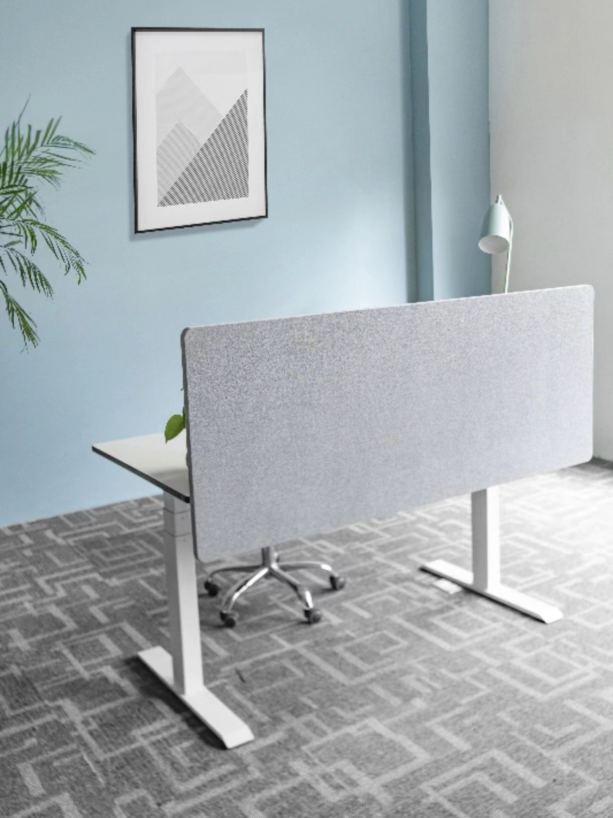Acoustic Privacy Desk Panel – KZCHAIR