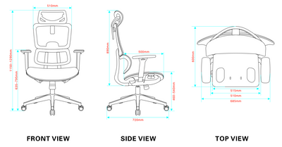 Szeeo Ergonomic Office Chair-86