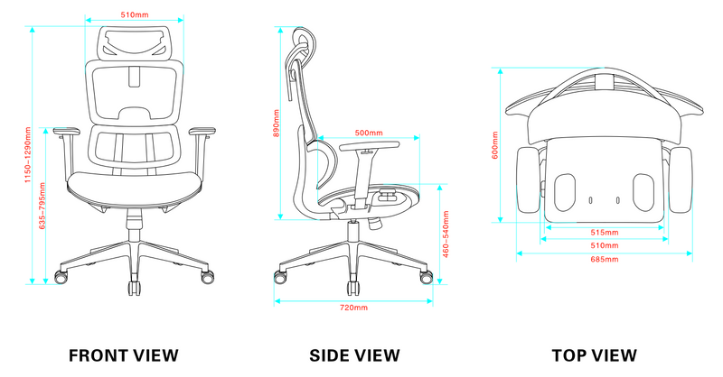 Szeeo Ergonomic Office Chair-86
