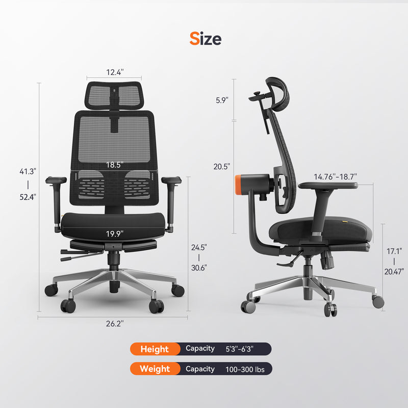 NEWTRAL MagicH Pro 專業版 次世代腰頸自動追蹤人體工學椅