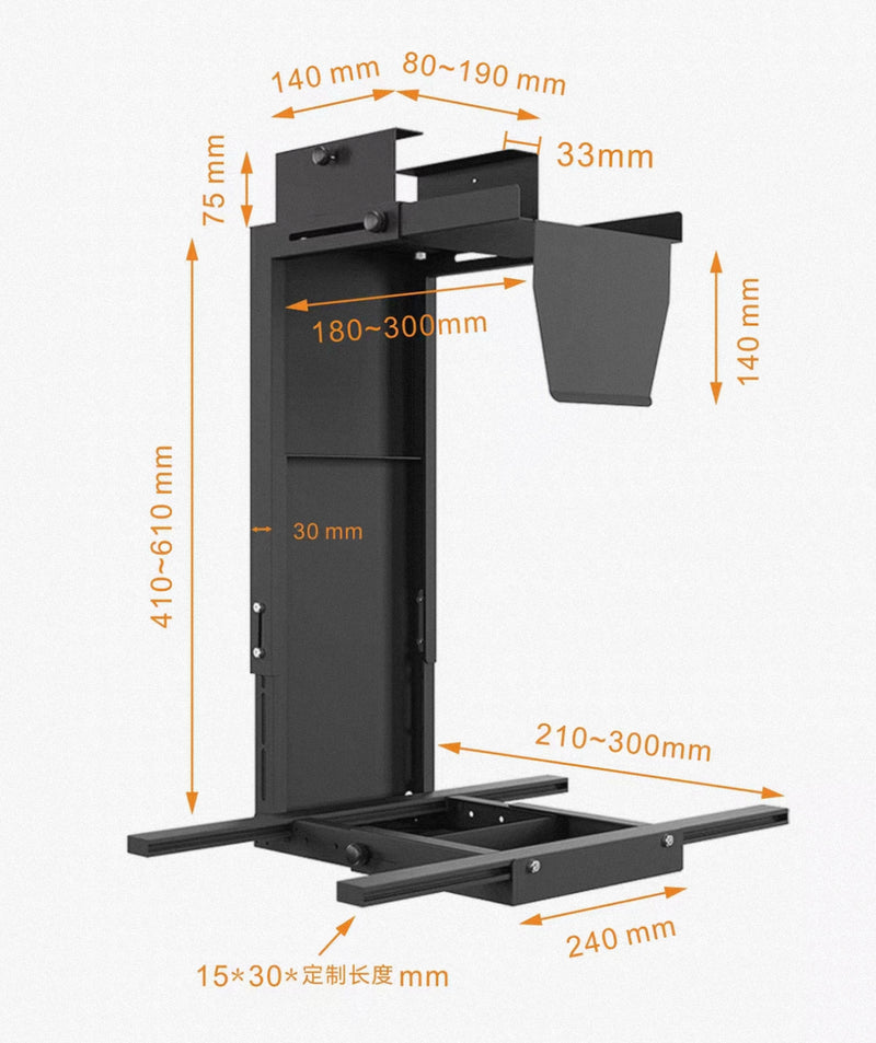 Ilikedesk Pc Desktop Holder-PD2