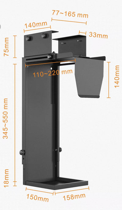 Ilikedesk Pc Desktop Holder-PD1