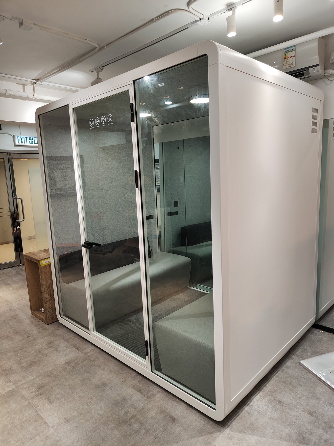 Buildable Soundproof Room Soundproof cabin (mobile soundproof room) model-L-354 – KZCHAIR