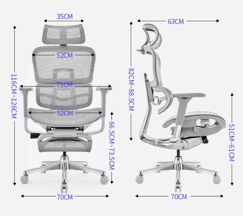 Enelo ergonomic Office Chair -YAT-PRO