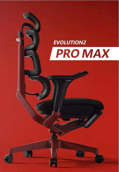 Ergomax Evolution pro max2 Ergonomic Gaming Chair-RD