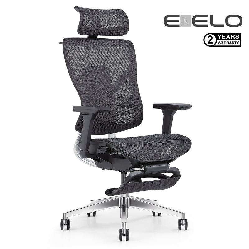 Enelo ergonomic Office Chair -ZO-S-L (Footrest)