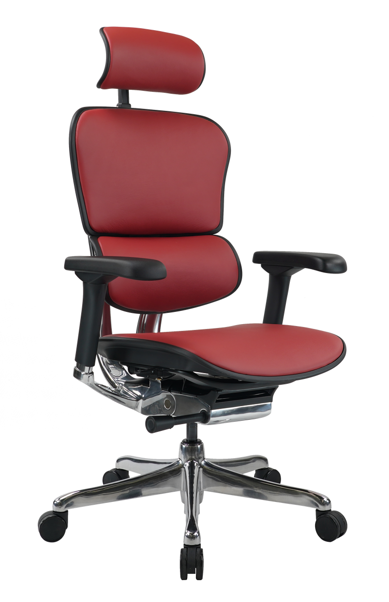 Ergohuman Elite Leather 2.0 Genuine Leather Ergonomic Office Chair