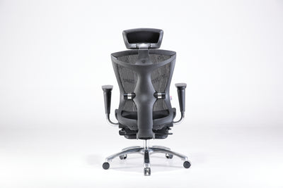 Sihoo V1 Ergonomic Office Chair -Black+Footrest