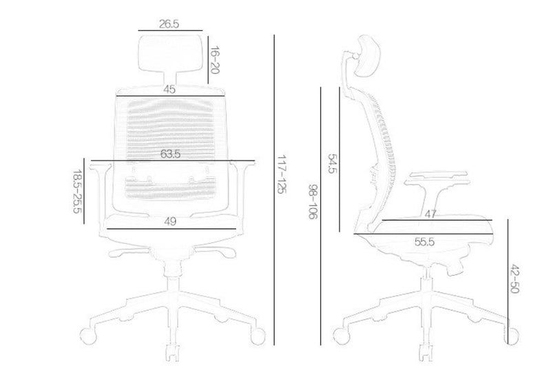 Vegosi ergonomic Office Chair -301