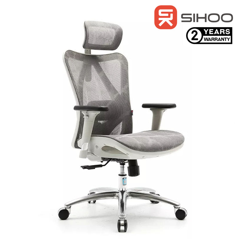 SIHOO M57 High Back Silla Ergonomic Chair Office Chair Grey Frame – KZCHAIR
