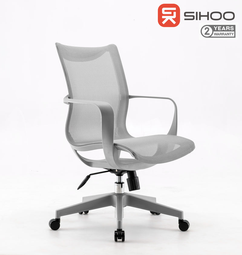 SIHOO M77 Computer Ergonomic Mesh Chair Office Chair Red/Grey