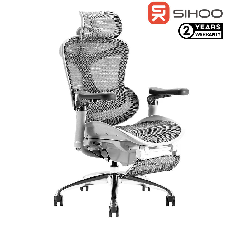 Shihoo Sihoo A3 Doro C300 Executive Ergonomic Office Mesh Chair With Footrest ...