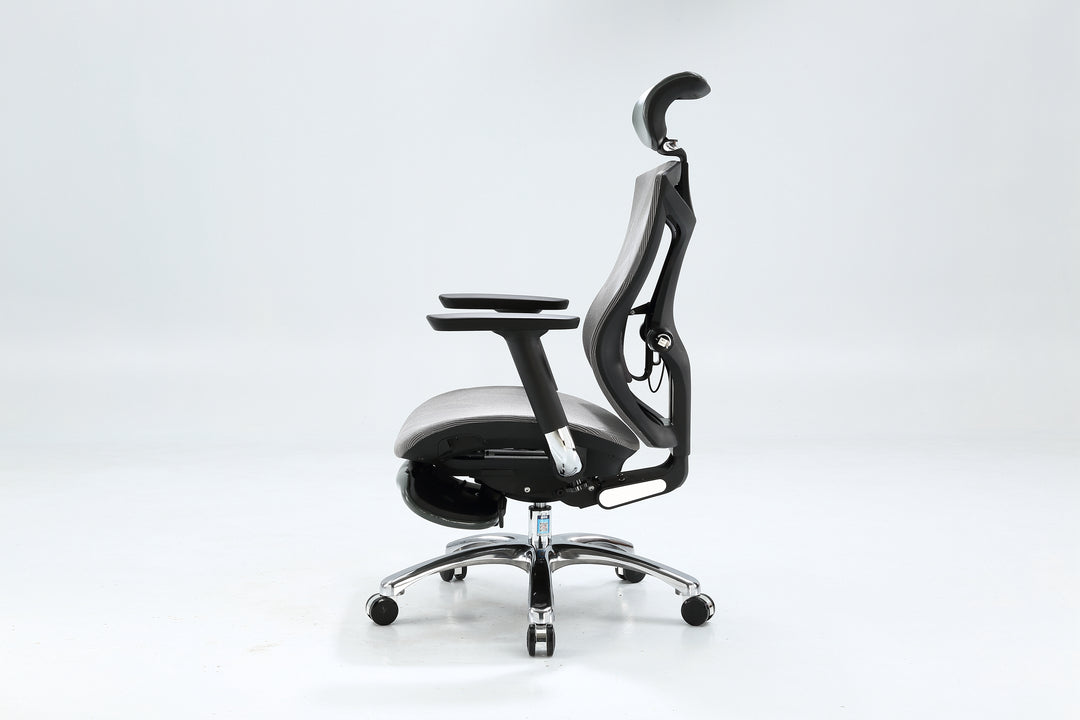 Sihoo V1 Ergonomic Office Chair -Grey+Footrest – KZCHAIR