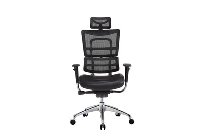 Szeeo Ergonomic Office Chair EI02LD (Leather Seat)