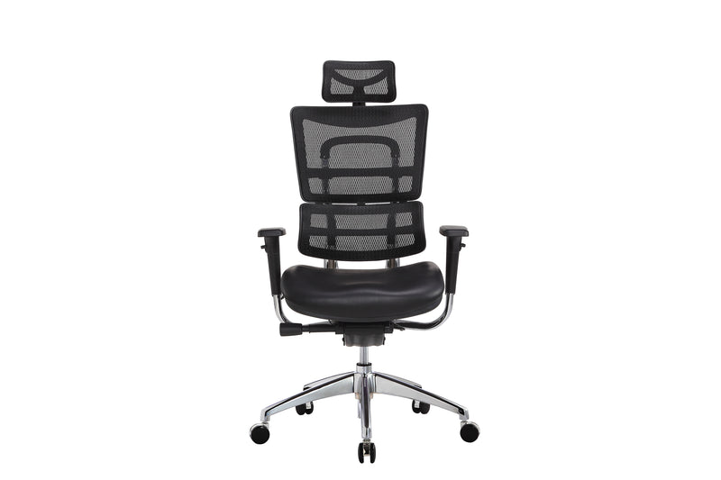 Szeeo Ergonomic Office Chair EI02LD (Leather Seat)