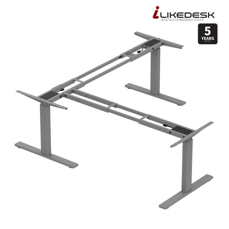 Ilikedesk Standing Desk ILD-L3G (THREE MOTORS)