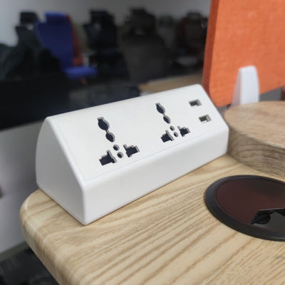 Elegogo Clamp on USB / Power Outlet -M100B/W