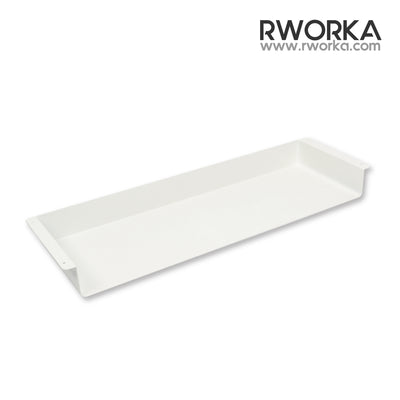 RWORKA standing desk under tray -white/black